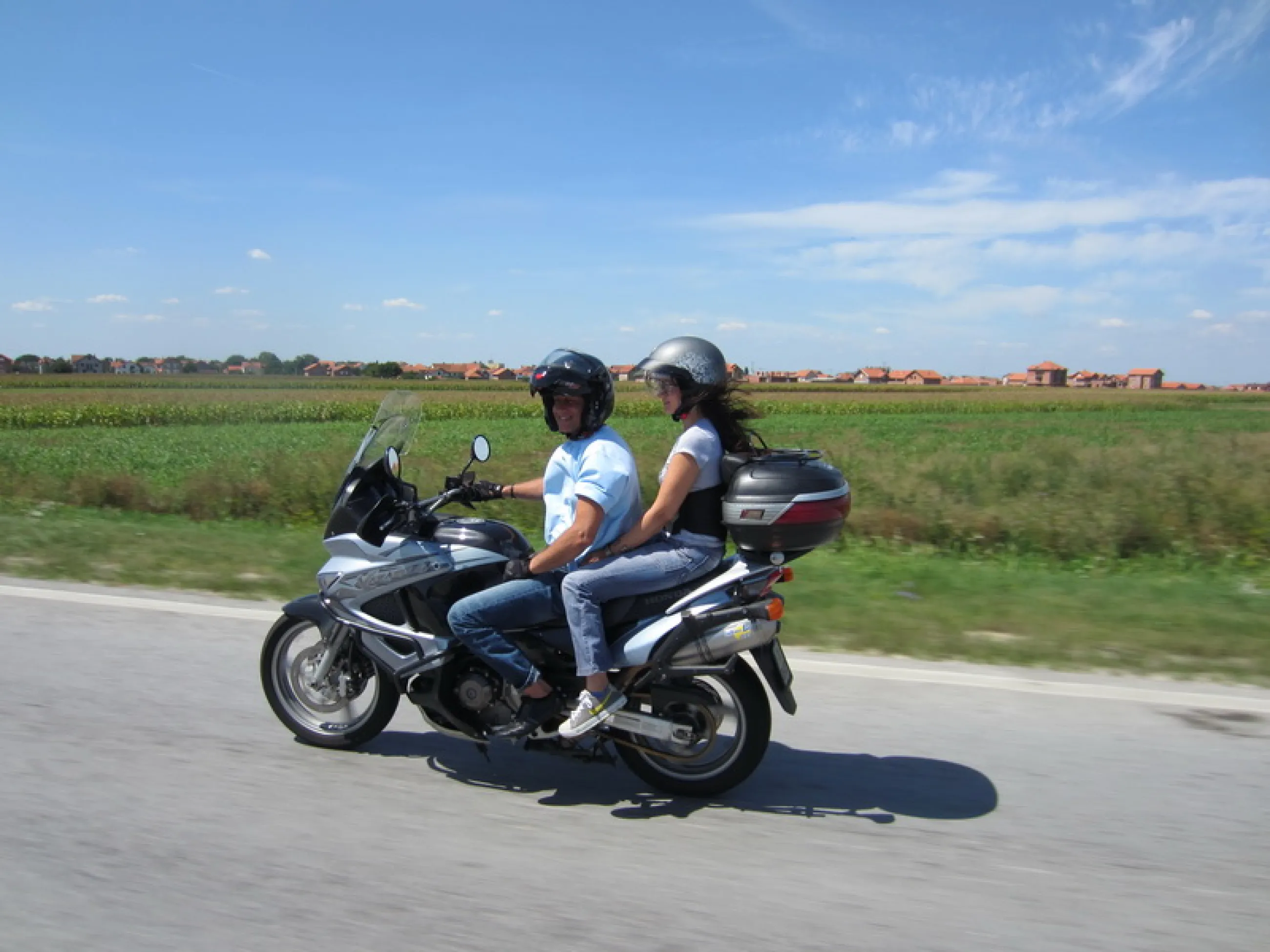 Augusztusi motorozás 1. nap