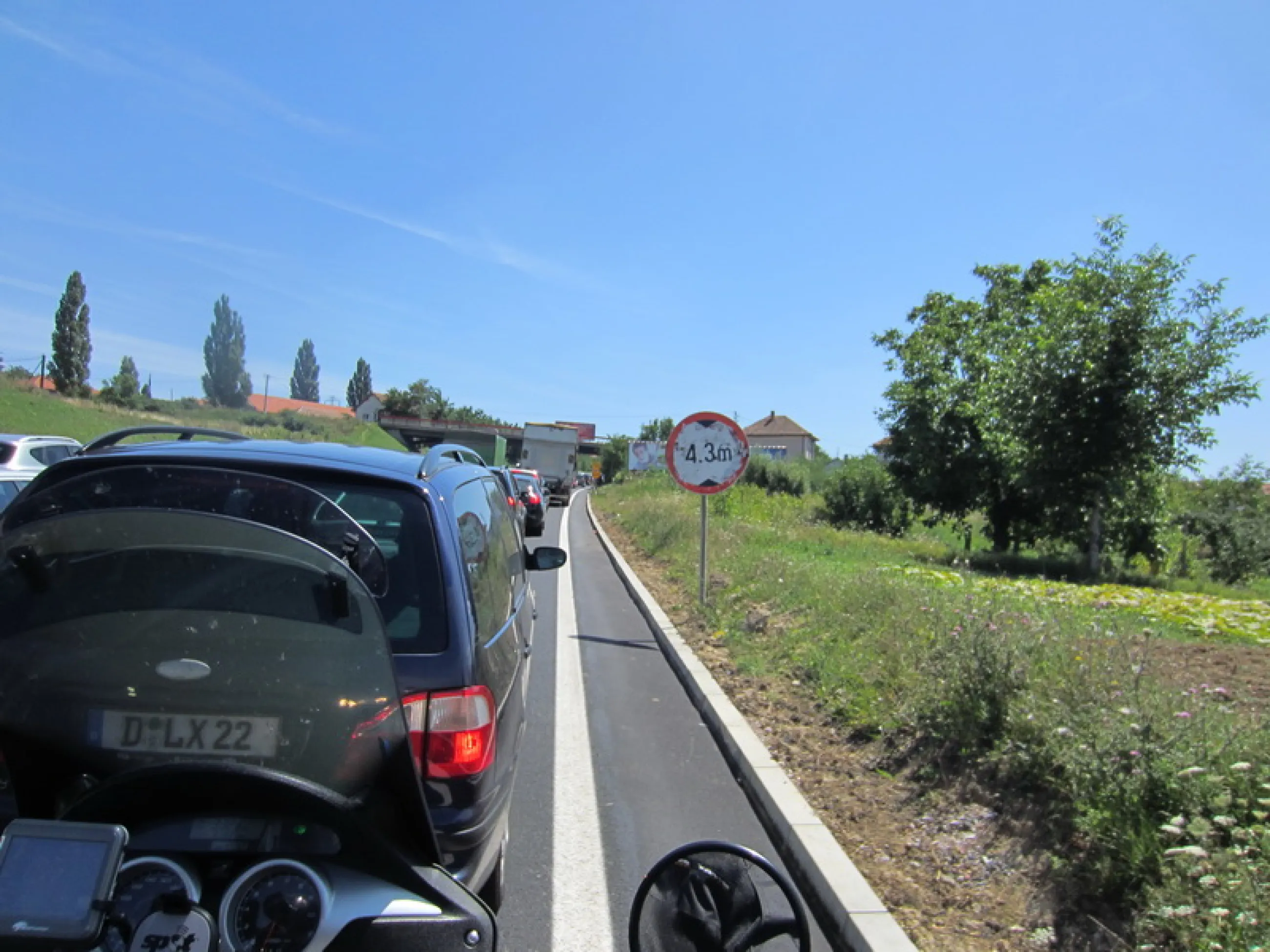 Augusztusi motorozás 1. nap