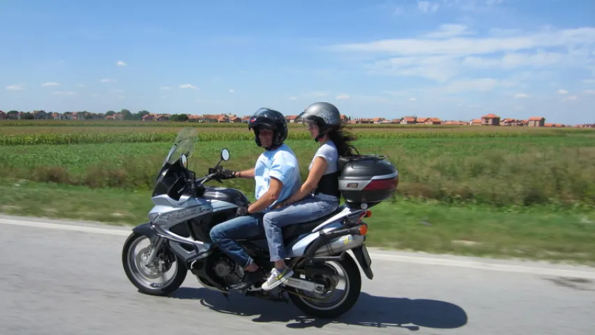 Augusztusi motorozás 1. nap